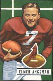 Cardinals RB Elmer Angsman